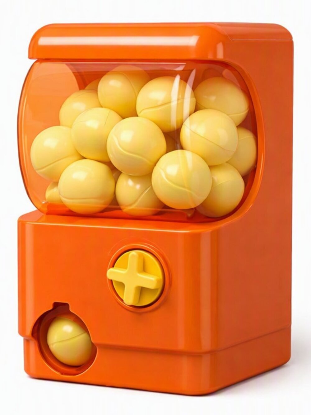 🎉 Mini Gashapon Capsule Toy Machine – Pink & Orange